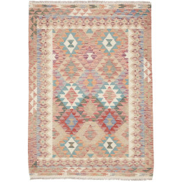 Hand Made Rug Kilim Afghanistan 127x177 Beige B