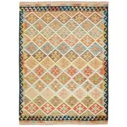 Kilim 146x202 Cm Kilim Afghanistan Hand-carded Wool (cotton
