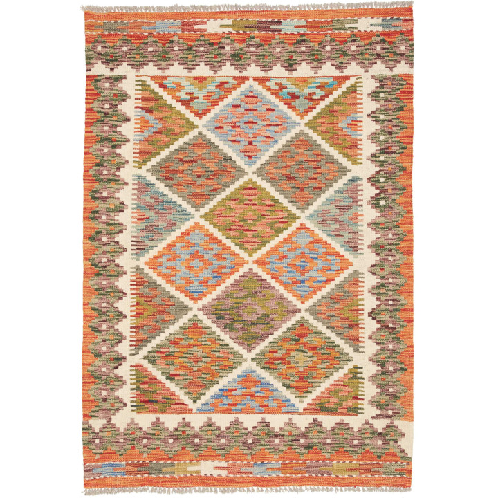 Tappeto Originale Kilim Afghanistan 104x148 Ara