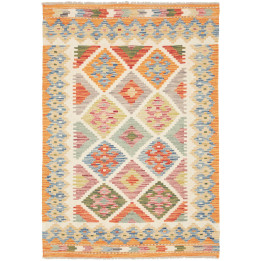 Tappeto Originale Kilim Afghanistan 100x141 Ara