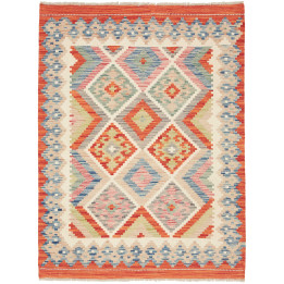 Tappeto Originale Kilim Afghanistan 106x139 Ara