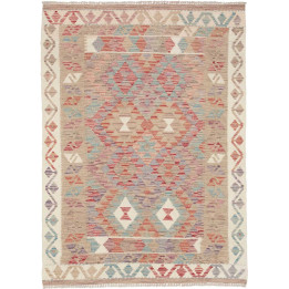 Hand Made Rug Kilim Afghanistan 104x145 Beige B