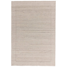 Rug Larson geometric white and taupe 160x230 cm