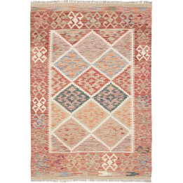 Hand Made Rug Kilim Afghanistan 102x148 Brick R