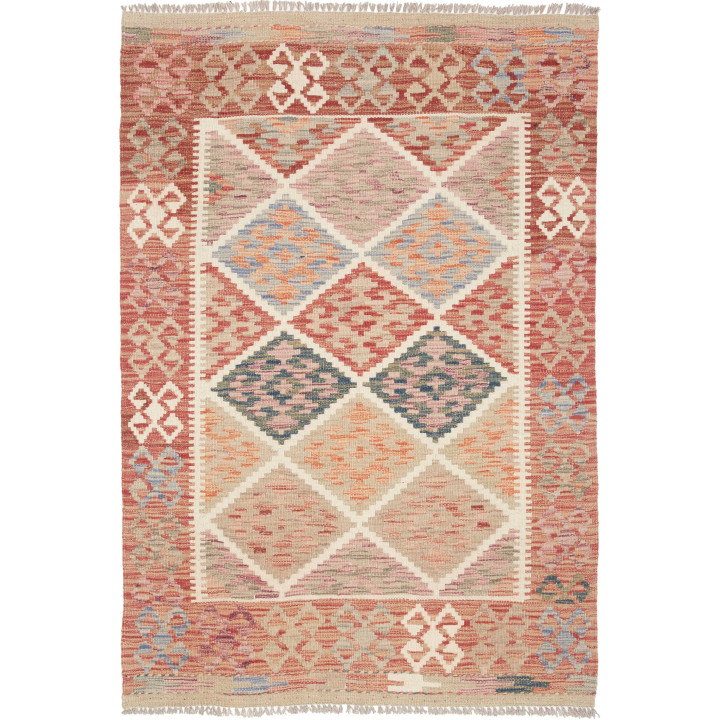 Tappeto Originale Kilim Afghanistan 102x148 Ros