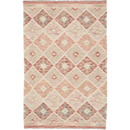 Hand Made Rug Kilim Afghanistan 100x152 Beige B