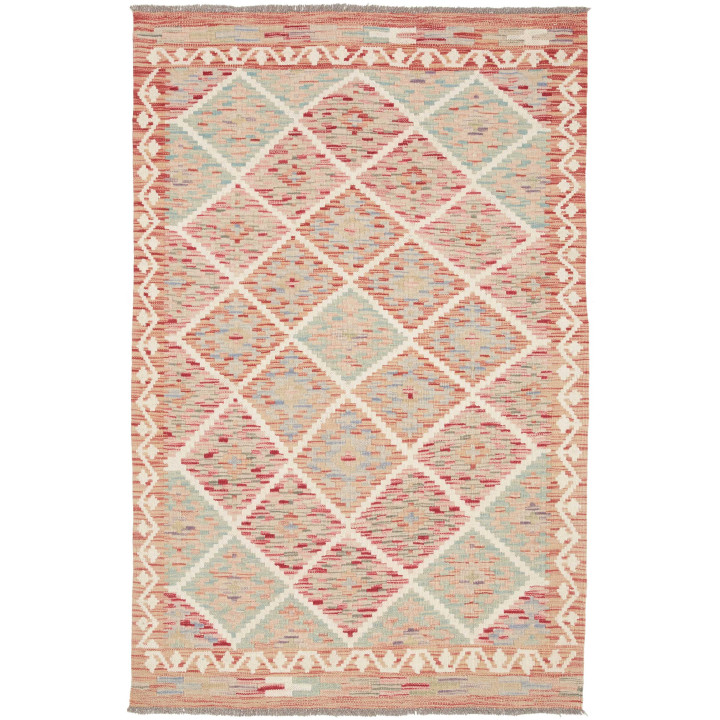 Hand Made Rug Kilim Afghanistan 102x152 Brick R