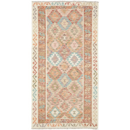 Hand Made Rug Kilim Afghanistan 104x184 Rust Be