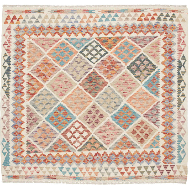 Tappeto Originale Kilim Afghanistan 161x151 Avo