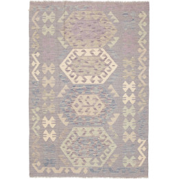 Hand Made Rug Kilim Afghanistan 122x177 Mauve G