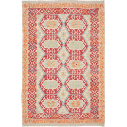 Hand Made Rug Kilim Afghanistan 127x189 Beige R
