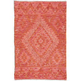 Hand Made Rug Kilim Afghanistan 99x152 Coral Re