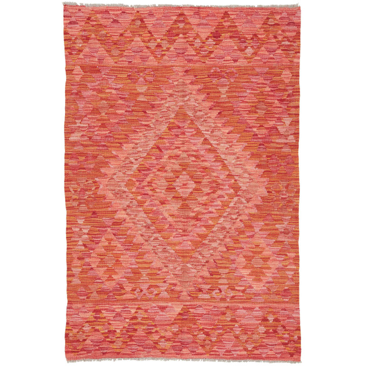 Hand Made Rug Kilim Afghanistan 99x152 Coral Re