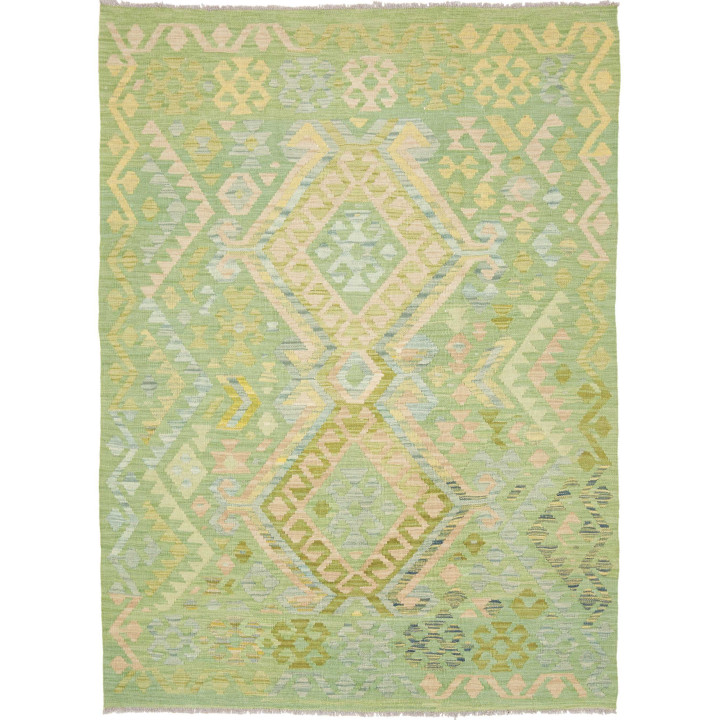 Hand Made Rug Kilim Afghanistan 145x202 Light G