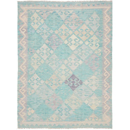 Hand Made Rug Kilim Afghanistan 152x198 Light B