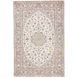 Tappeto Originale Kashan Persia 202x295 Avorio