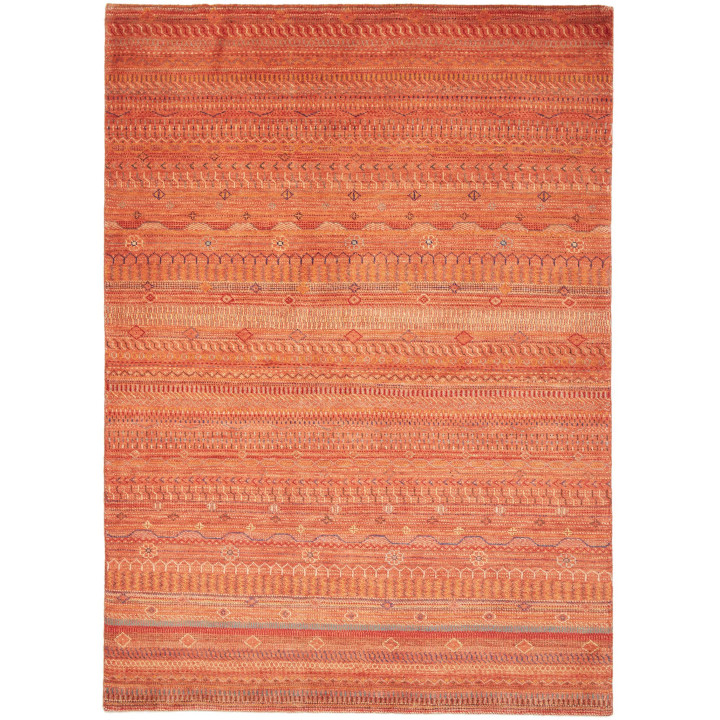 Hand Made Rug Cromopura Pakistan 156x221 Rust O