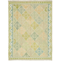 Hand Made Rug Kilim Afghanistan 154x211 Sage Gr