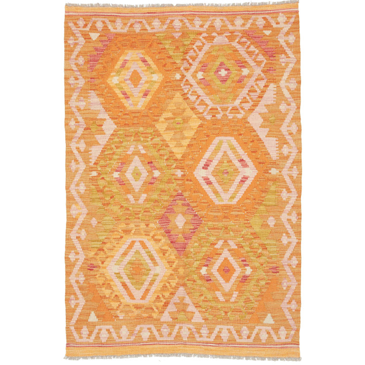 Tappeto Originale Kilim Afghanistan 103x151 Ara