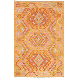 Hand Made Rug Kilim Afghanistan 101x152 Orange
