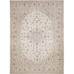 Tappeto Originale Kashan Persia 290x403 Avorio