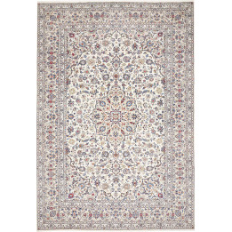 Tappeto Originale Kashan Persia 245x360 Avorio