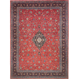 Tappeto Originale Sarough Persia 290x400 Rosso