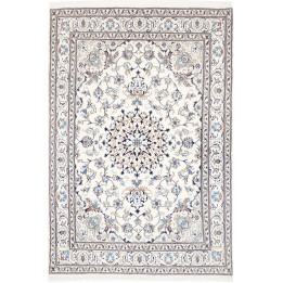 Hand Made Rug Nain Kashmar Persia 165x243 Ivory