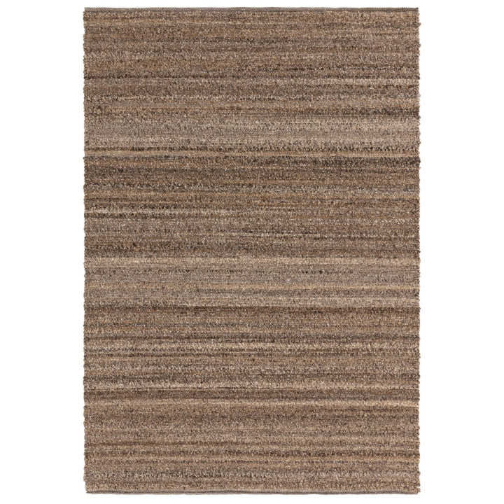 Rug Abbus geometric warm brown and taupe 120x170