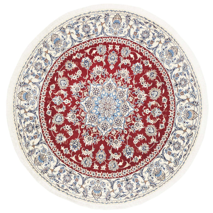 Tappeto Originale Nain Kashmar Persia 200x208 R
