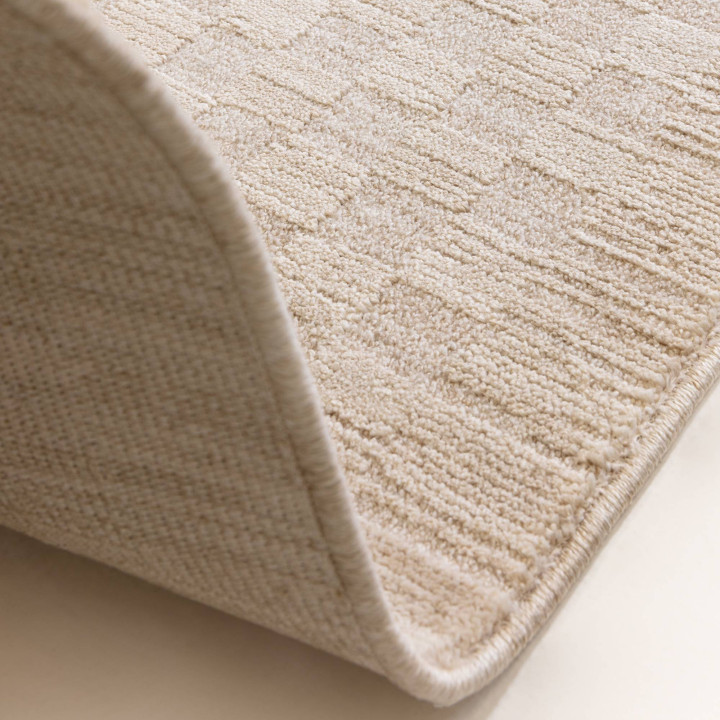 Tappeto Laurent geometrico beige tortora chiaro