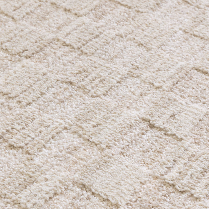 Tappeto Laurent geometrico beige tortora chiaro