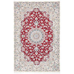 Tappeto Originale Nain 6la Persia 156x245 Rosso