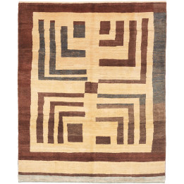 Hand Made Rug Gabbeh Fine Persia 190x230 Beige