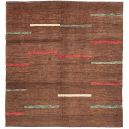 Hand Made Rug Gabbeh Fine Persia 220x234 Brown
