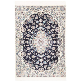 Tappeto Originale Nain 6la Persia 78x118 Blu No