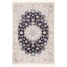Tappeto Originale Nain 6la Persia 118x175 Blu S