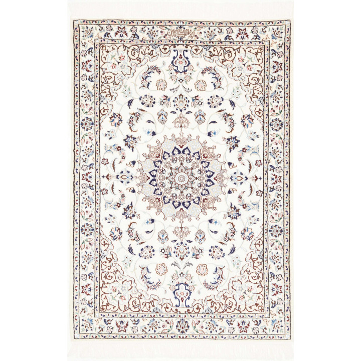 Tappeto Originale Nain 6la Persia 82x120 Avorio