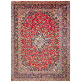 Hand Made Rug Ardakan Persia 300x415 Red Dark B