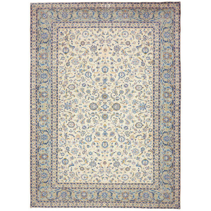 Tappeto Originale Kashan Persia 292x400 Avorio
