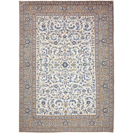 Tappeto Originale Kashan Persia 306x430 Avorio