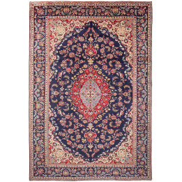 Tappeto Originale Nadjafabad Persia 280x406 Blu