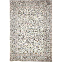 Tappeto Originale Kashan Persia 310x442 Avorio