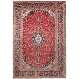 Hand Made Rug Ardakan Persia 276x407 Red Dark B