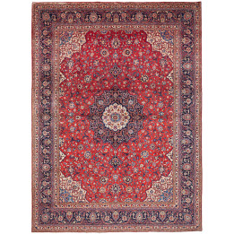 Hand Made Rug Sarough Persia 296x402 Red Dark B