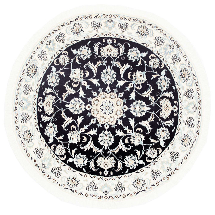 Tappeto Originale Nain Kashmar Persia 140x140 N