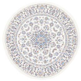 Hand Made Rug Nain Kashmar Persia 244x246 Ivory