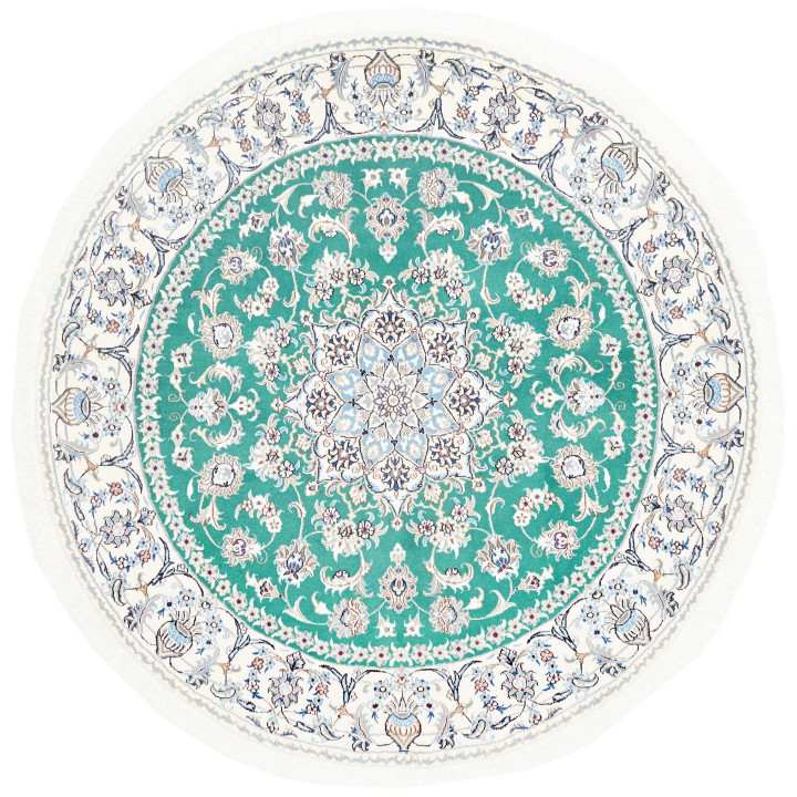 Tappeto Originale Nain Kashmar Persia 197x200 V