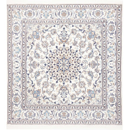Hand Made Rug Nain Kashmar Persia 192x200 Ivory