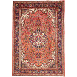 Tappeto Originale Tabriz Persia 237x348 Rosso R